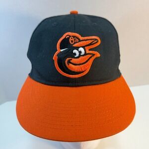 OC Sports Baltimore Orioles MLB Hat Kids Youth Black Orange Adjustable Cap